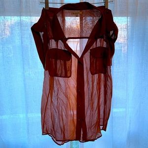 Broadway & Broom Silk Blouse